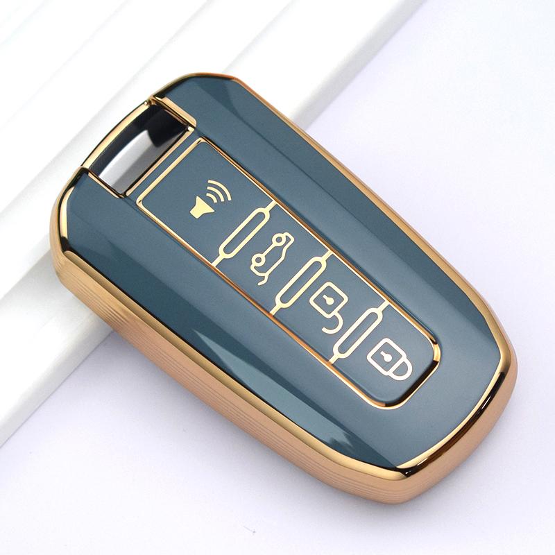 3 4 кнопки ТПУ смарт-чехол для автомобильных ключей брелок для Ssangyong Korando Rexton Actyon Kyron Rodius Tivolan Korando C Rexton W держатель брелок в виде ракушки