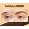 Langmanni Гель для глаз + 4-цветный крем для бровей, комбинированный водонепроницаемый стерео натуральный комбинированный набор