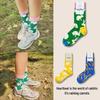 Happysocks Mid-Tube Combed Cotton Cartoon Rabbit Socks – Unisex Children's Swedish Trendy Brand, Sweat-Absorbing for Autumn/Winter.