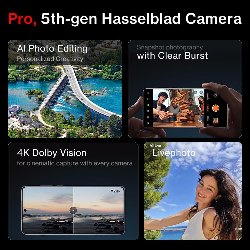 OnePlus 13 Global Version AI Smartphone 16GB 512GB Snapdragon 8 Elite 6000mAh Battery 50W AIRVOOC Wireless Charge NFC