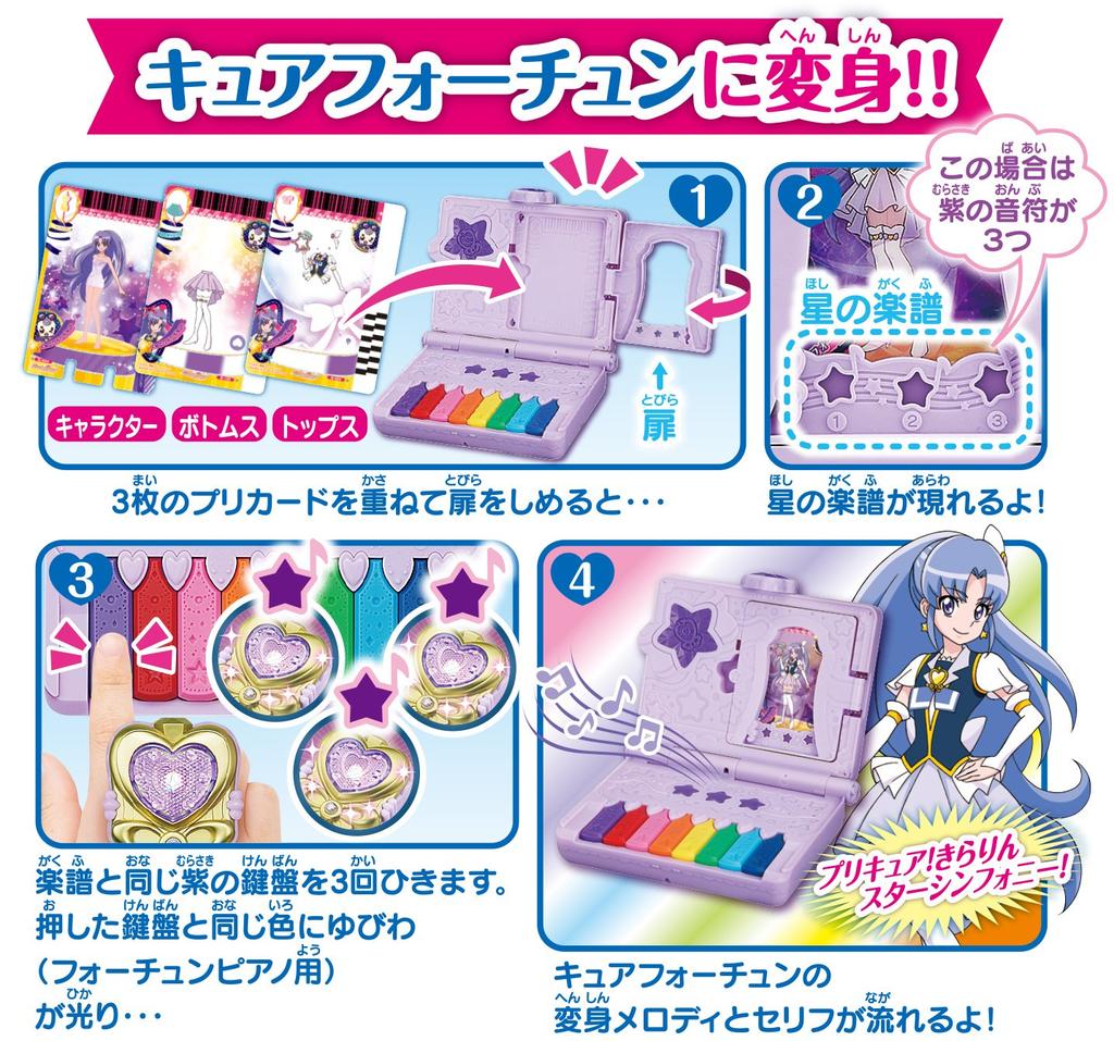 Счастье Заряд Фортуны Пианино Precure!