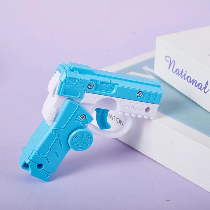 3D печатная модель, мини-игрушечный пистолет с гравитационным прямым прыжком, пистолет-морковь, не стреляющая пуля, игрушечный пистолет с редисом, детская игрушка для снятия стресса, Рождественский подарок