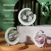 Colorful USB Rechargeable Desktop Horse Fan: Portable and Ideal for Dorm Rooms