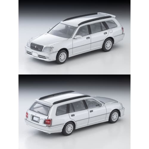 TOMYTEC Tomica Limited Vintage Neo 1/64 Scale LV-N355a Toyota Crown Estate Athlete V (Silver) 2001 Model, Finished Model, 333302