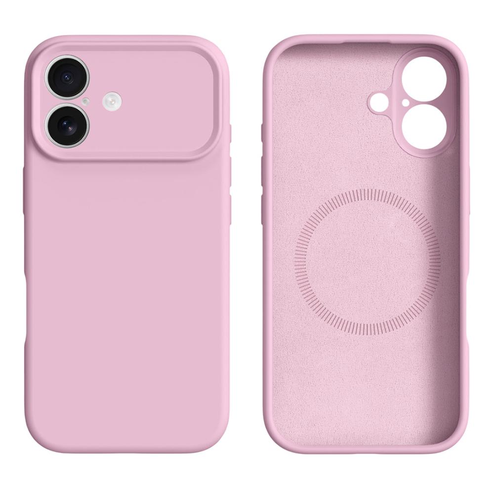 For iPhone 17 Case Compatible with MagSafe Precise Cutouts Liquid Silicone Protective Back Cover