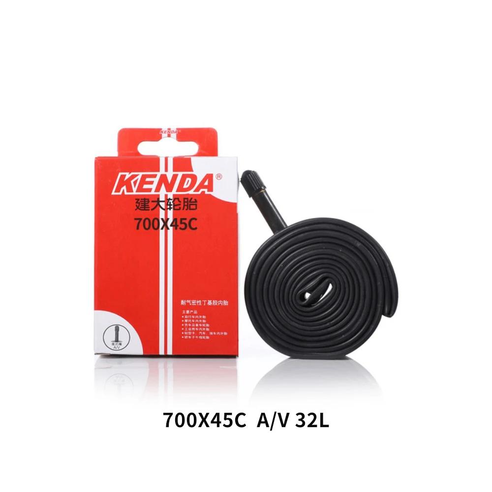 1PCS KENDA Bicycle Tire Inner Tube 700C 18-23C 23-25C 28-32C 35-43C 45C Camera Schrader Presta Valve Inner Tube Road Bike