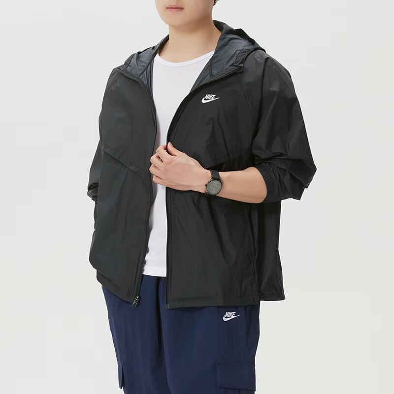 Nike Swoosh Спортивная куртка с капюшоном на молнии с длинным рукавом для улицы Мужские куртки IO9628-010