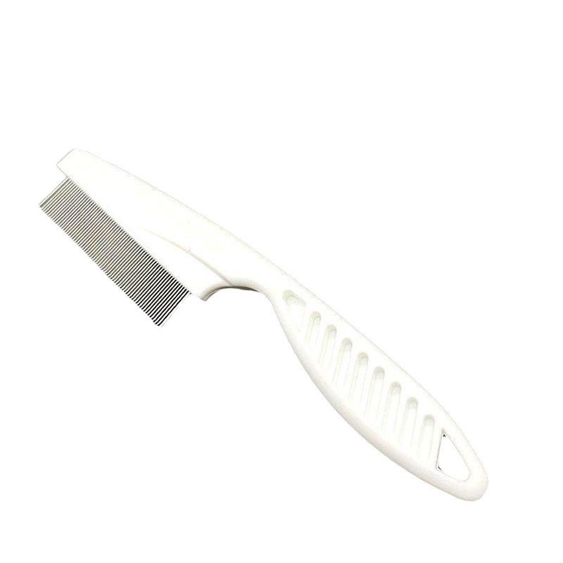 Pet Flea Removal and Grooming Comb: Dense Tooth Steel for Cats & Dogs