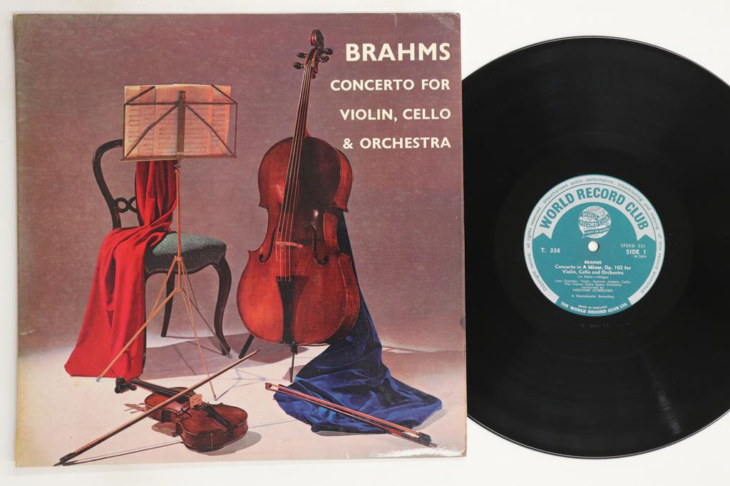 LP Record JEAN FOURNIER, ANTONIO JANIGRO, HER - Double Concerto In A Minor For Viol T338 WORLD RECORD CL 1964 UK Classical Used