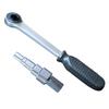Ratcheting Wrench Air Conditioner Ratcheting Service Wrench for Household Radiator Equipment, Equipment Repair