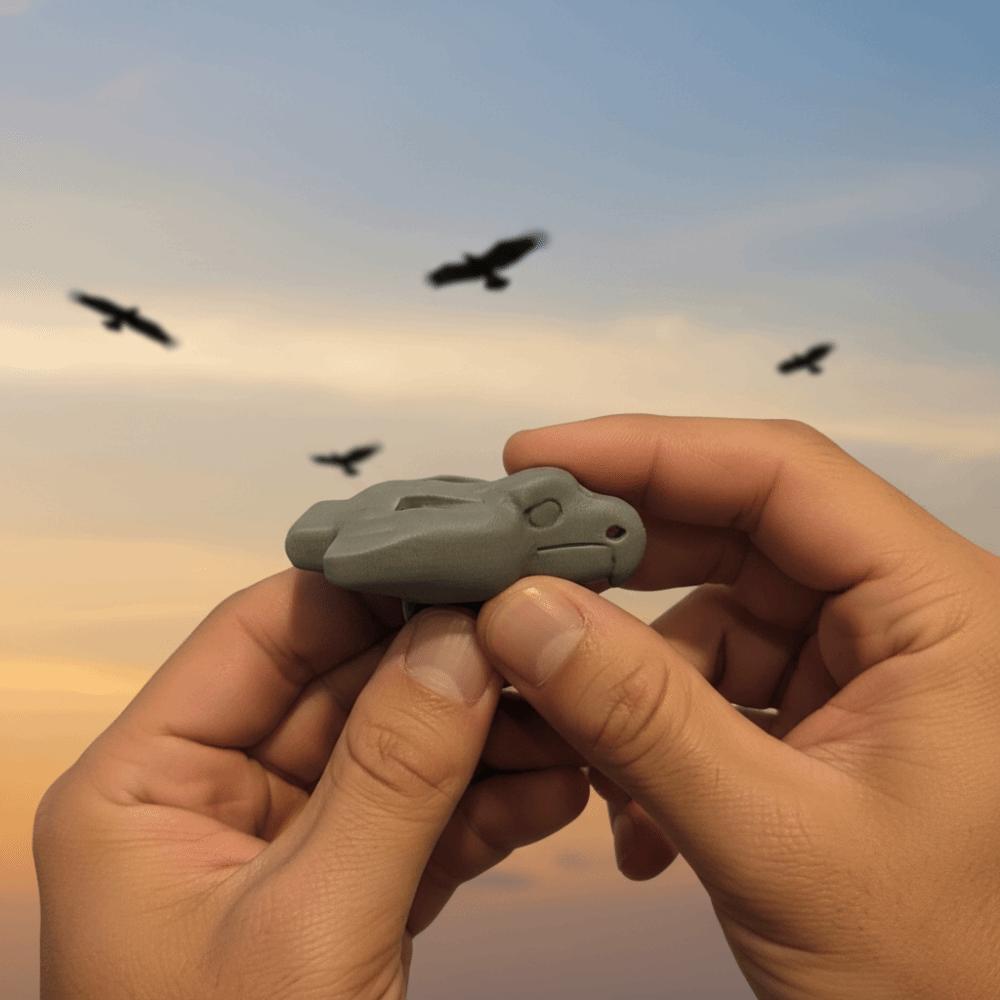 Ultralight Design Eagle Head Whistle Durable Construction Outdoor Whistle Hiking Adventures