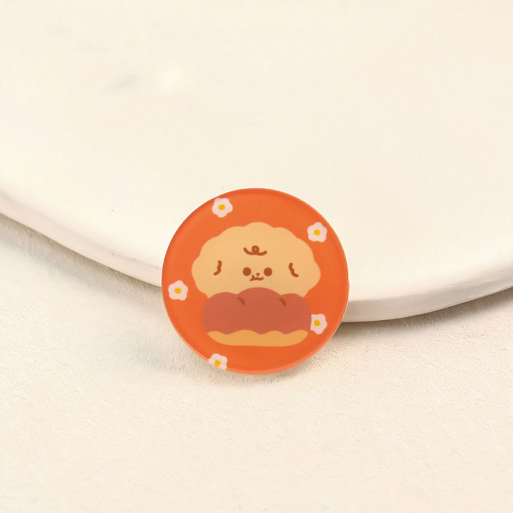 Японская простая милая симпатичная акриловая студенческая модная бижутерия мультяшная брошь корейский стиль брошь украшение на сумку
