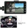 3" LCD 140° HD Dash Cam Dual Action Camera Video Recorder for Car Motorcycle Bike Front Rear Moto Driving Recorder Cycle Video