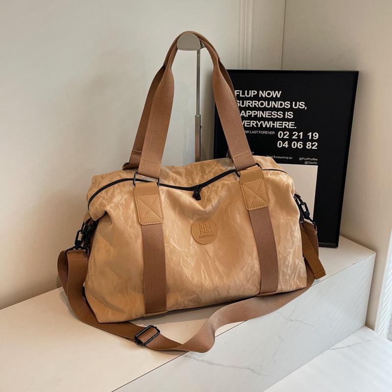 New Short-distance Hand-held Travel Bag for Women On Business Trip Boarding Luggage Bag Korean Style Casual and Fashionable One-shoulder Travel Bag