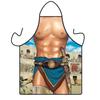 Funny Muscular Man Creative Uniform Apron Men Women Kitchen Cooking Baking Apron Home Cleaning Accessories