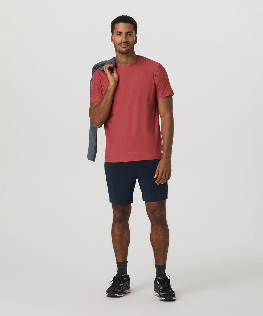 VUORI [Men'S] Strado Tech Tee_Red Vr16121007