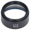 Вспомогательный объектив Барлоу Стереомикроскоп Микро Защитный от масла M48 0.7X 120мм