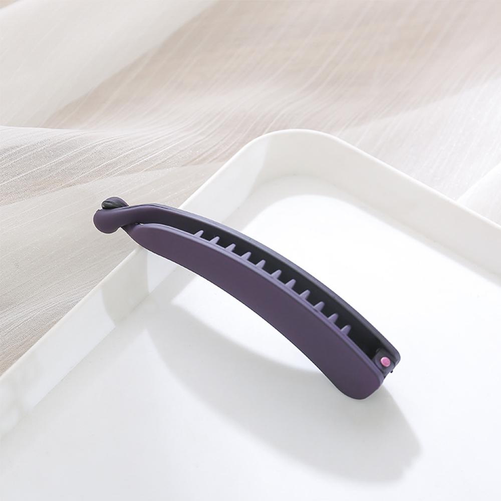 Заколки Аксессуары для волос Однотонные Женские Зажимы для волос Заколки-крабы Держатель для хвостика Зажим-банан