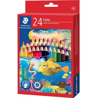 Цветной карандаш Staedtler Luna Jumbo 139C24, 24 цвета, 1 набор, корейские игрушки
