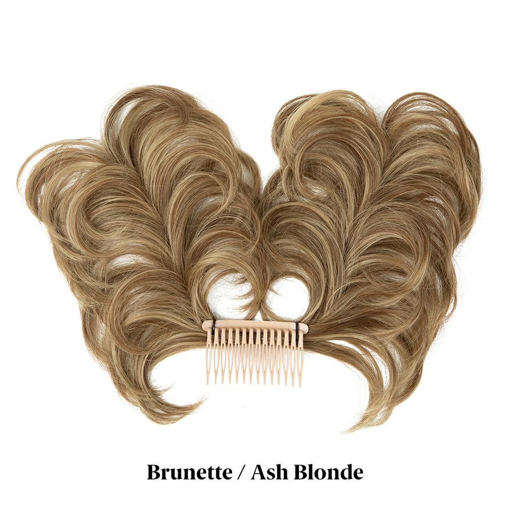 Wigs, Hair Rings, Women'S Balls, Adjustable Plug-In Comb, Fluffy Lazy Disc Hair Artifact, Wig Short Ponytail.