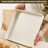 Square Baking Pans Nonstick Cake Moulds Carbon Steel Cake Baking Tray Carbon Steel Texture Kitchen Bakeware for Baking