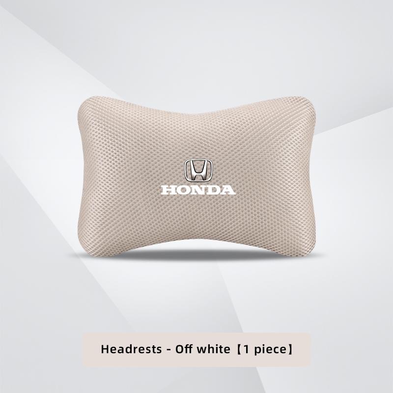 CLSGX1 Car Headrest Ice Silk Waist Cushion Neck Pillow For Honda Civic Fit Jazz Accord Pilot CRV Odyssey Passport City N-BOX Vezel HRV