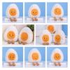 Cute Boiled Egg Plush Toy Egg Family Dolls For Fun And Comfort