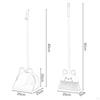 Household Cleaning Kit with Long Handled Broom And Dustpan