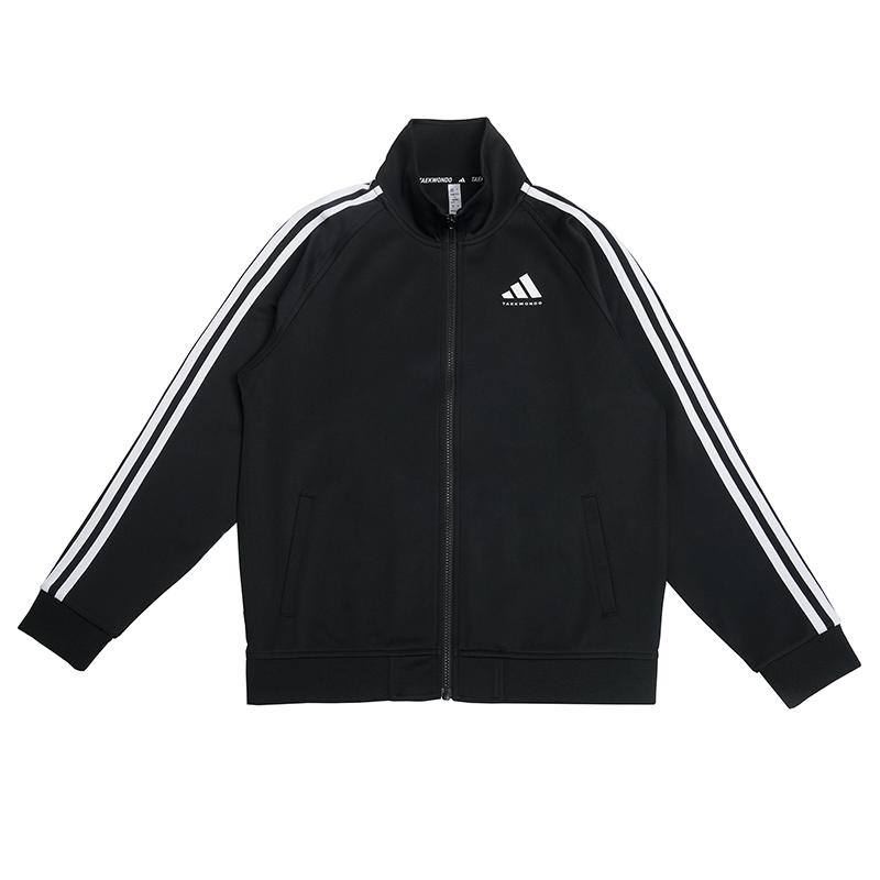 adidas Куртки и пальто 110 164 Унисекс Черный Белый TR30JTK-BW