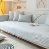 Sofa Cushion Summer Washed Non-Slip Mat Cushion Four Seasons Universal Affordable Luxury Style Leather Sofa Cover