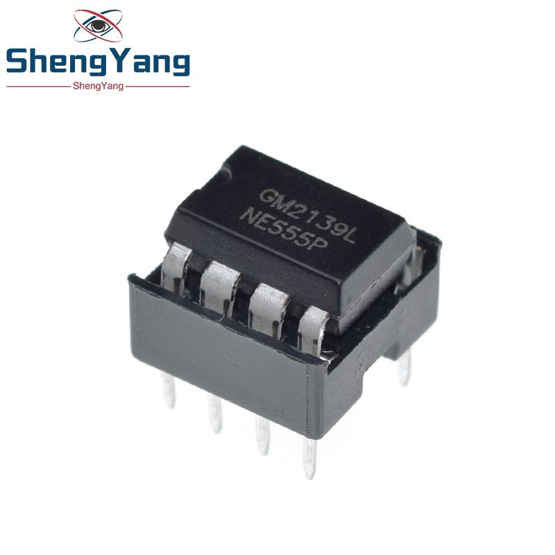 20Pcs , (10 Each) NE555 NE555P 555 Timer Programming + 8 Pin Sockets for TZT Boost Step Down Power module