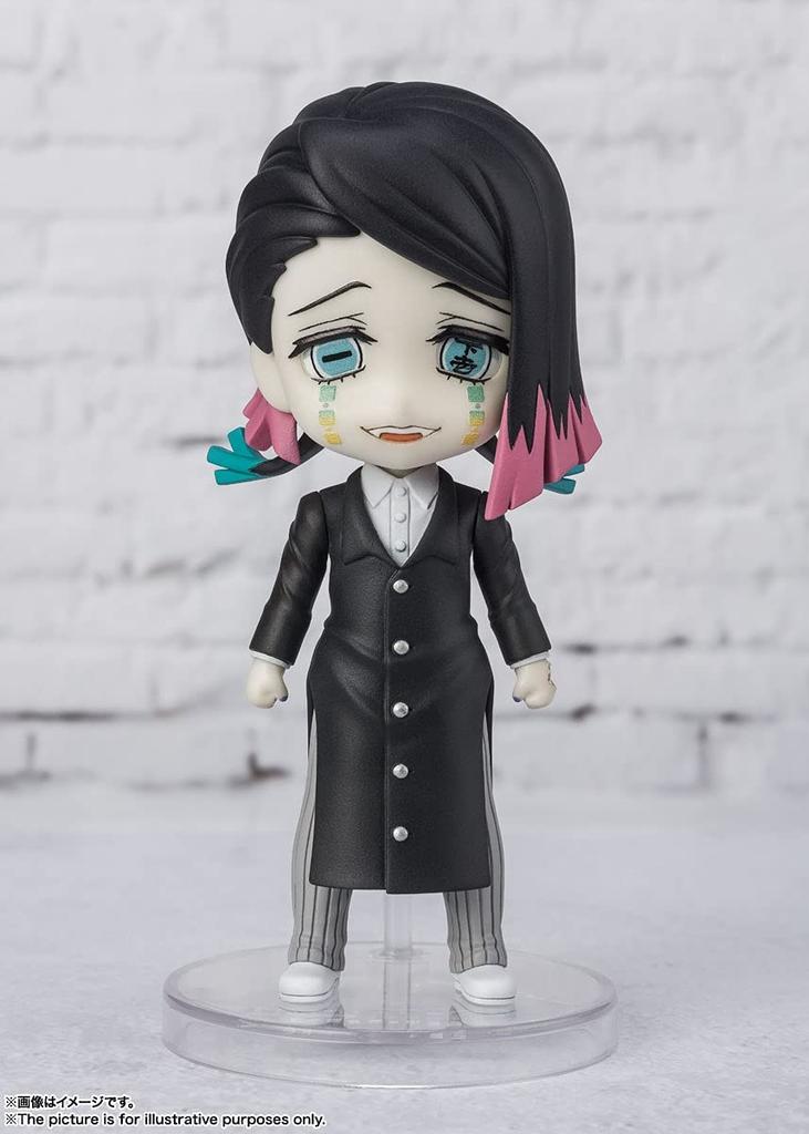 TAMASHII NATIONS Figuarts Mini Demon Kimetsu No Yaiba Approximately PVC ABS Painted Action Figure Slayer Enmu, 90mm, &