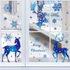 Christmas Window Glass Stickers Elk Snowflakes Wall Stickers Christmas Decoration Home Childrens Room Christmas Decals New Year