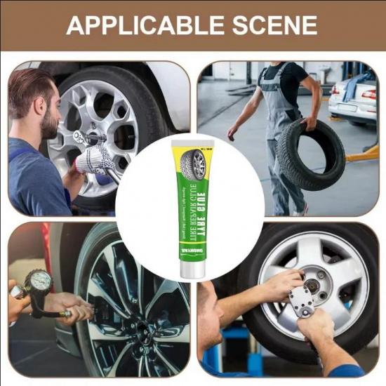 Tire Repair Glue Instant Adhesive Waterproof Multi-Purpose Adhesive Special Rubber for Car Tyres Quickly Repair Crack Holes Peel Valve Stems 1