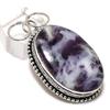 Sage Amethyst Gemstone 925 Sterling Silver Jewelry Gift Pendant 2.21" A3L14