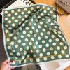 70 Silk Scarf: High-End Korean Style, Versatile Professional Imitation Silk, Retro Printed Women's Scarf