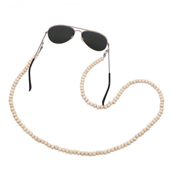 Красочные деревянные бусины учитель шнурок держатель удостоверения личности выдвижной значок катушка ключи очки