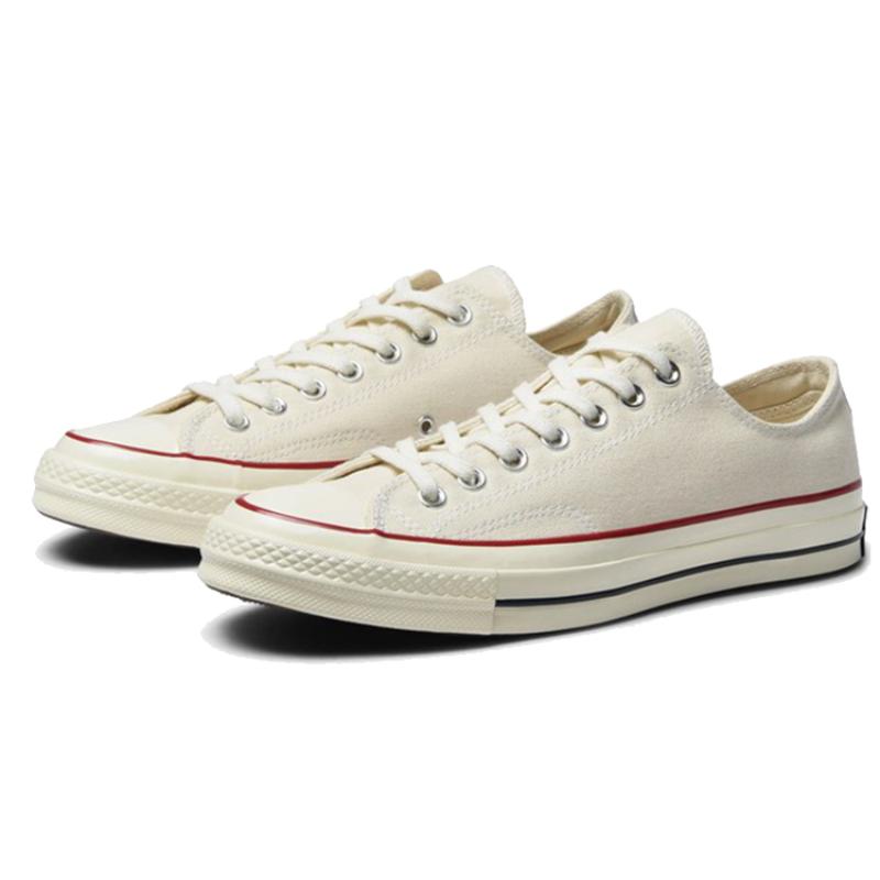 Converse Chuck 70 Low Comfortable Low-Top Canvas Shoes Unisex Off-White