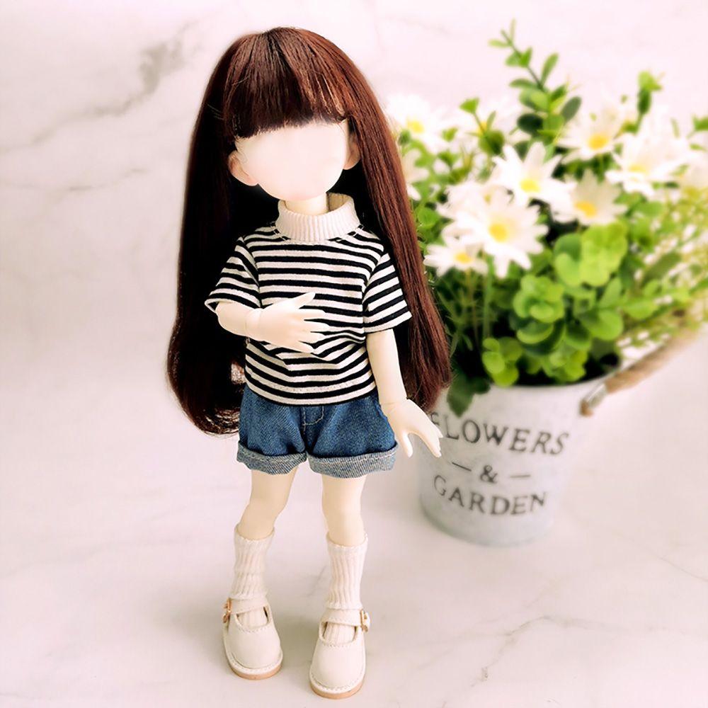 BJD Dolls 11.5" Casual Wears T-shirt Doll Pants Shorts Doll Jeans Trousers Doll Clothes Accessories