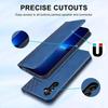 Coque de protection - Booling - pour Samsung Galaxy A25 5G - Antichoc - Cuir PU - Fentes pour cartes