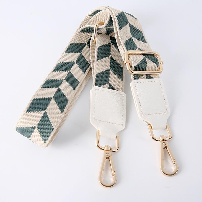 New Diamond Bag with Color Bag Accessories Wide Shoulder Strap Adjustable Versatile Women's Bag Crossbody Replacement Strap