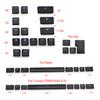 Pudding PBT Double Shot Колпачок клавиши OEM Подсветка для Механических Клавиатур Черный GH60 Poker 87 Tkl 104 108