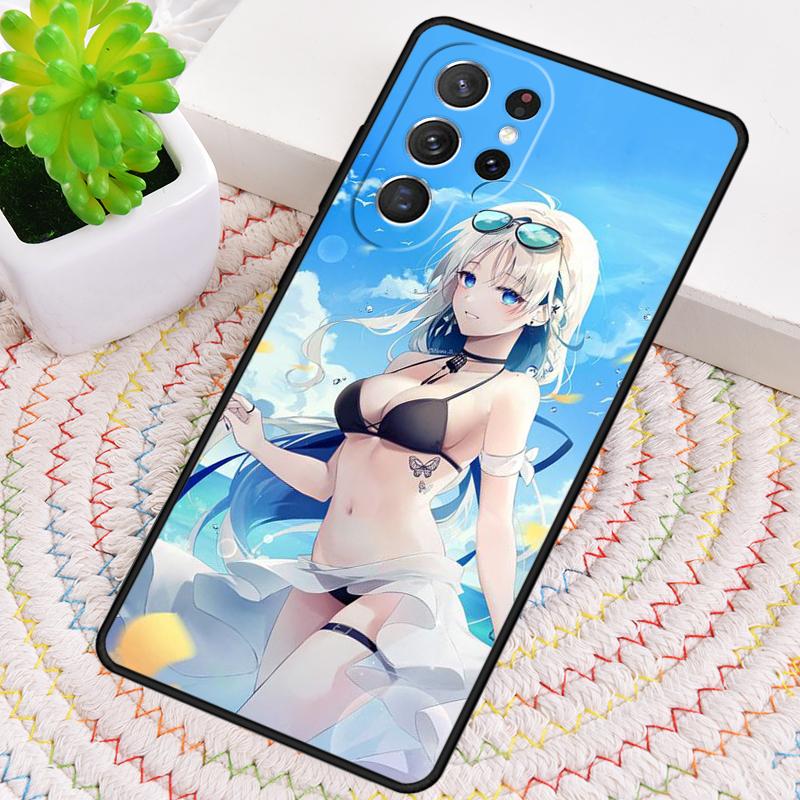 Летний Бикини Девушки Защитный Чехол для Телефона для Samsung Galaxy note 10 pro S26 Ultra S23 S24 FE S25 S21 S22 PLUS Ударопрочный Чехол