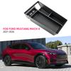 Car Armrest Box Storage Tray for Ford Mustang Mach-E 2021-2025 2026 Center Console Container Organizer Plate Holder Accessories