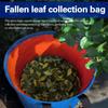 Мешок для садового мусора Контейнер для хранения листьев с усиленными ручками для газонного мусора