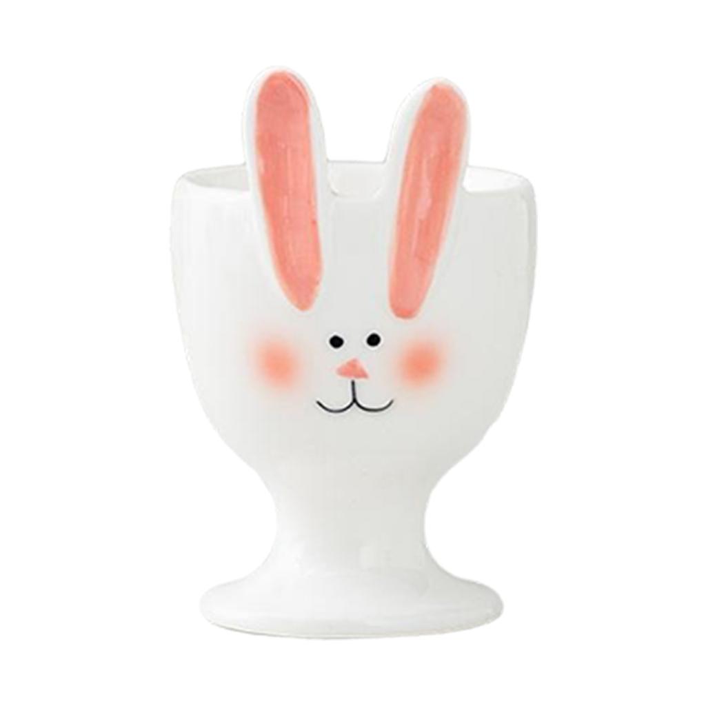 Забавный и креативный керамический держатель для яиц для настольного хранения, декора, как подставка для яйца и посуда