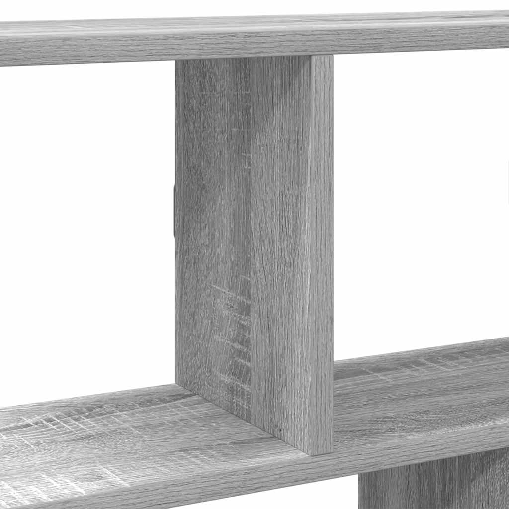 Cube Shelf 12 Compartments Gray Sonoma Particleboard