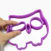 Cute Silicone Lovely Owl Egg Fried Shaped Mold Shaper Ring Kitchen Gadget Cooking Tool