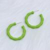 1 пара женских одинарных сережек-кольца, модные милые стильные акриловые круглые серьги ярких цветов, праздничное платье, украшения для ушей, аксессуары на день рождения