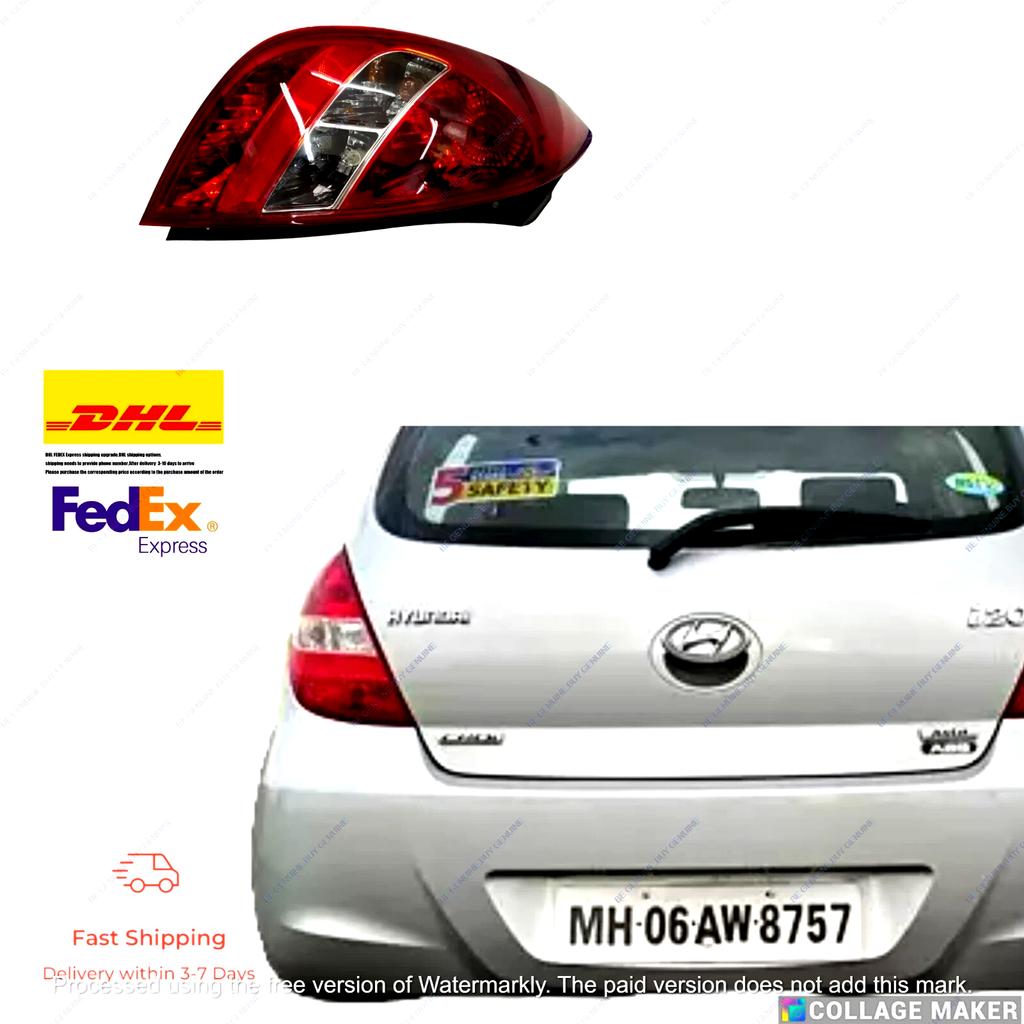 Задний фонарь для Hyundai I20 Левый 2008-2012 Модель Oem Оригинал 924011J000